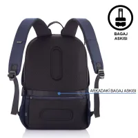 XD Design Bobby Soft Suya Dayanıklı Hırsızlık Önleyici Tasarımlı Körüklü Sırt Çantası 13-16 L